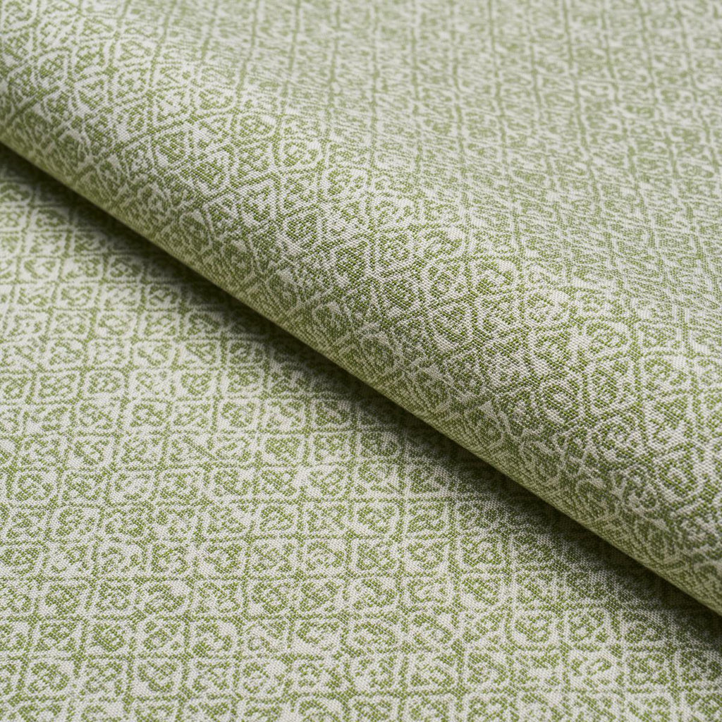 Schumacher Sarong Weave Indoor/Outdoor Leaf Fabric