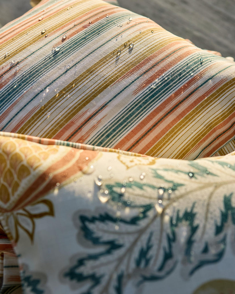 Sanderson Ishi Hibiscus/Botanical Green Fabric