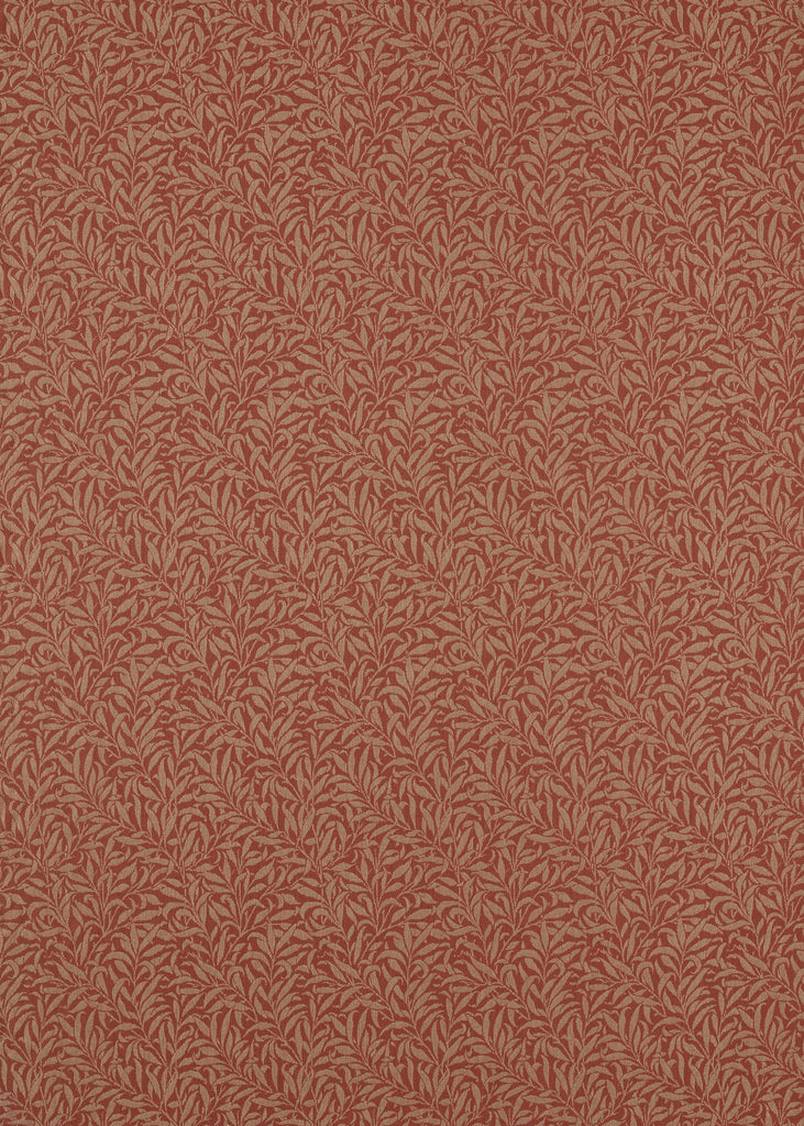Morris & Co Pure Willow Boughs Weave Russet Fabric