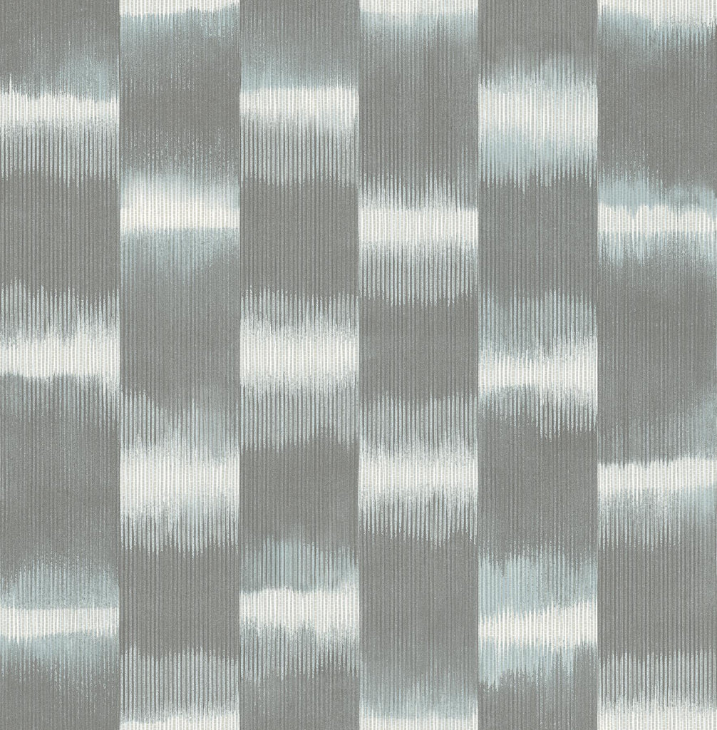 A-Street Prints Stripes Slate Wallpaper