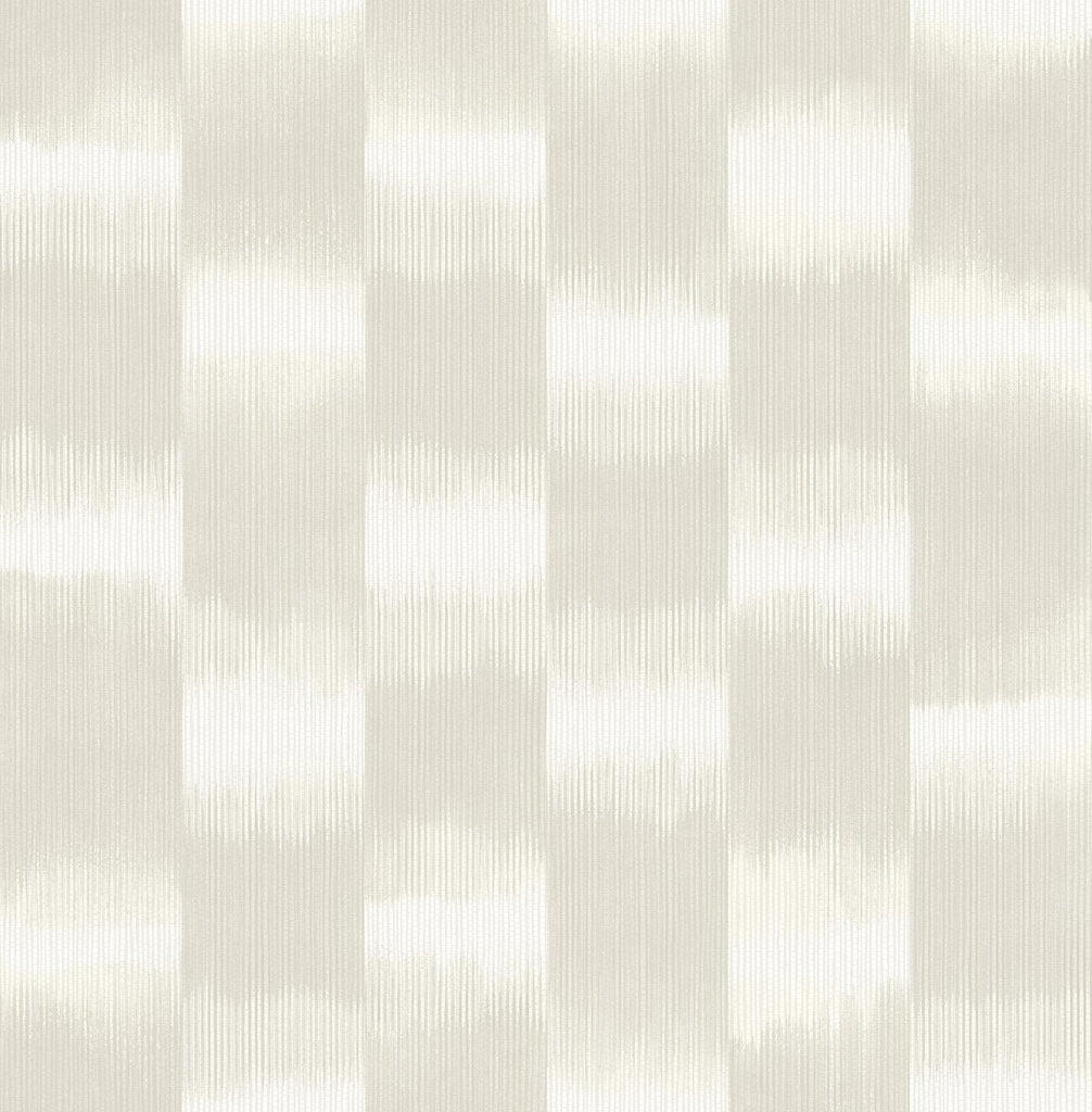 A-Street Prints Stripes Pearl Wallpaper