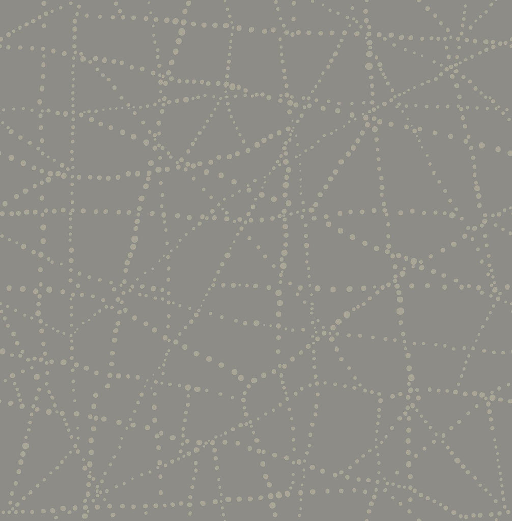 A-Street Prints Geometrics Charcoal Wallpaper