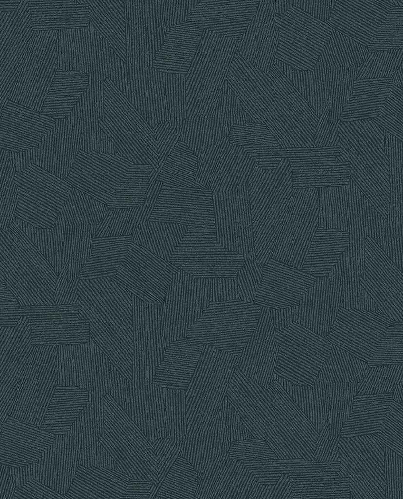 Brewster Home Fashions Clio Blue Lined Geometric Wallpaper
