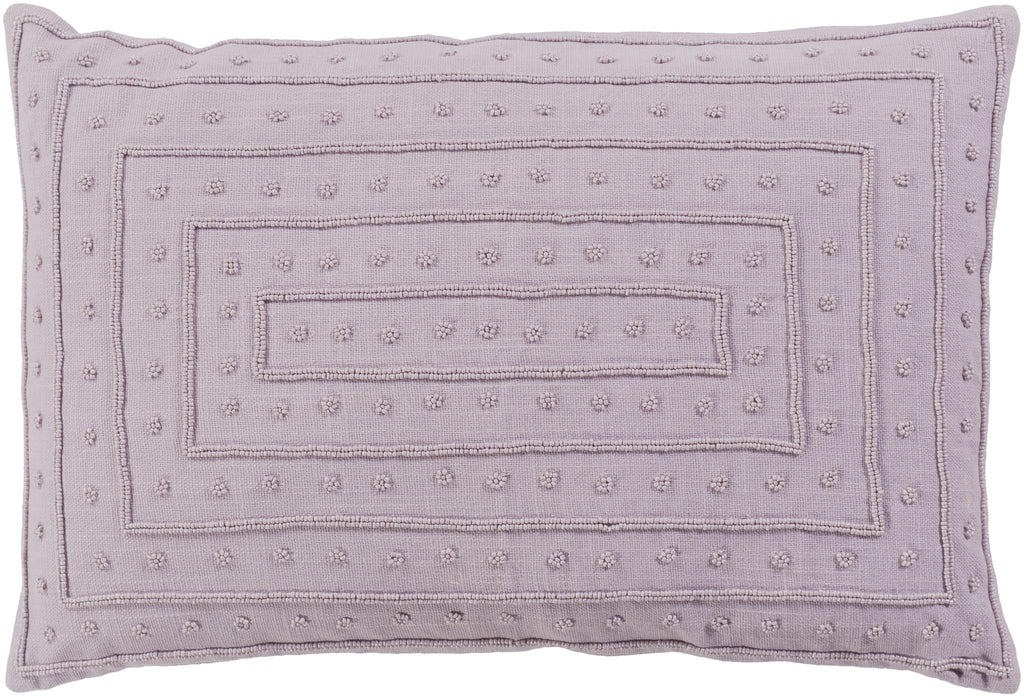 Surya Gisele GI-001 Lavender 18"H x 18"W Pillow Cover