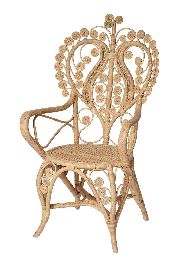 Jamie Young Hibiscus Rattan Arm Chair