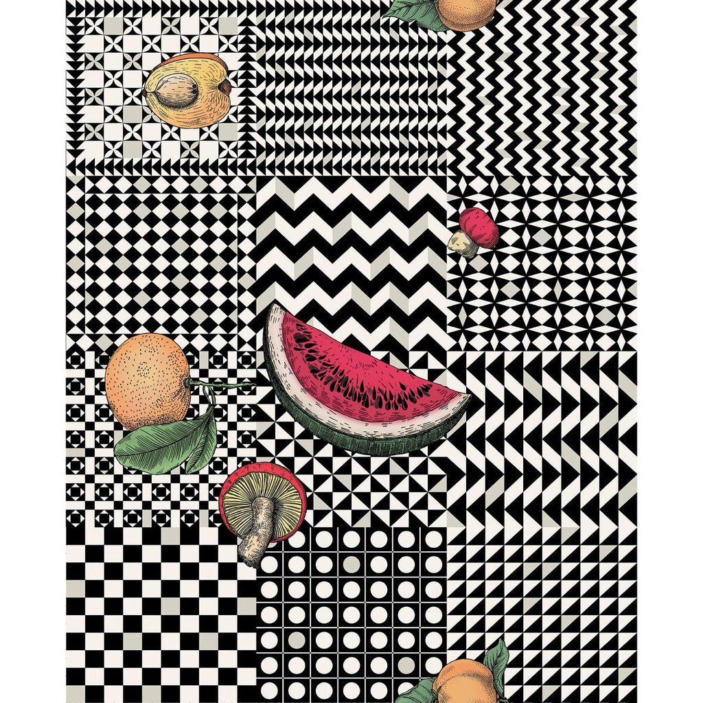 Cole & Son FRUTTA E GEOMETRICO MULTI Wallpaper