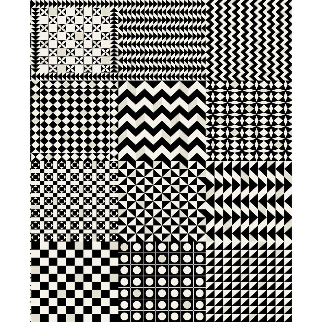 Cole & Son GEOMETRICO BLACK & WHITE Wallpaper