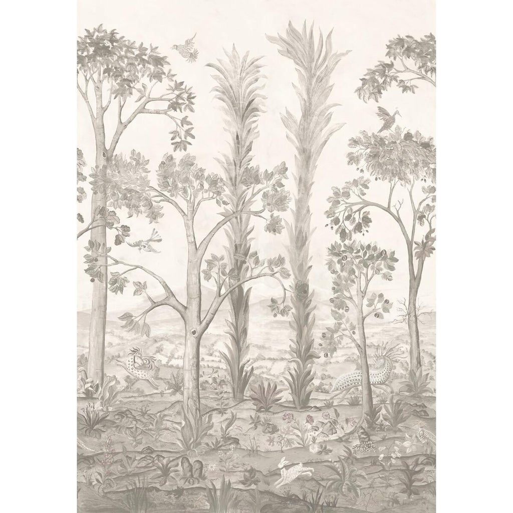 G P & J Baker TALL TREES SEPIA Wallpaper