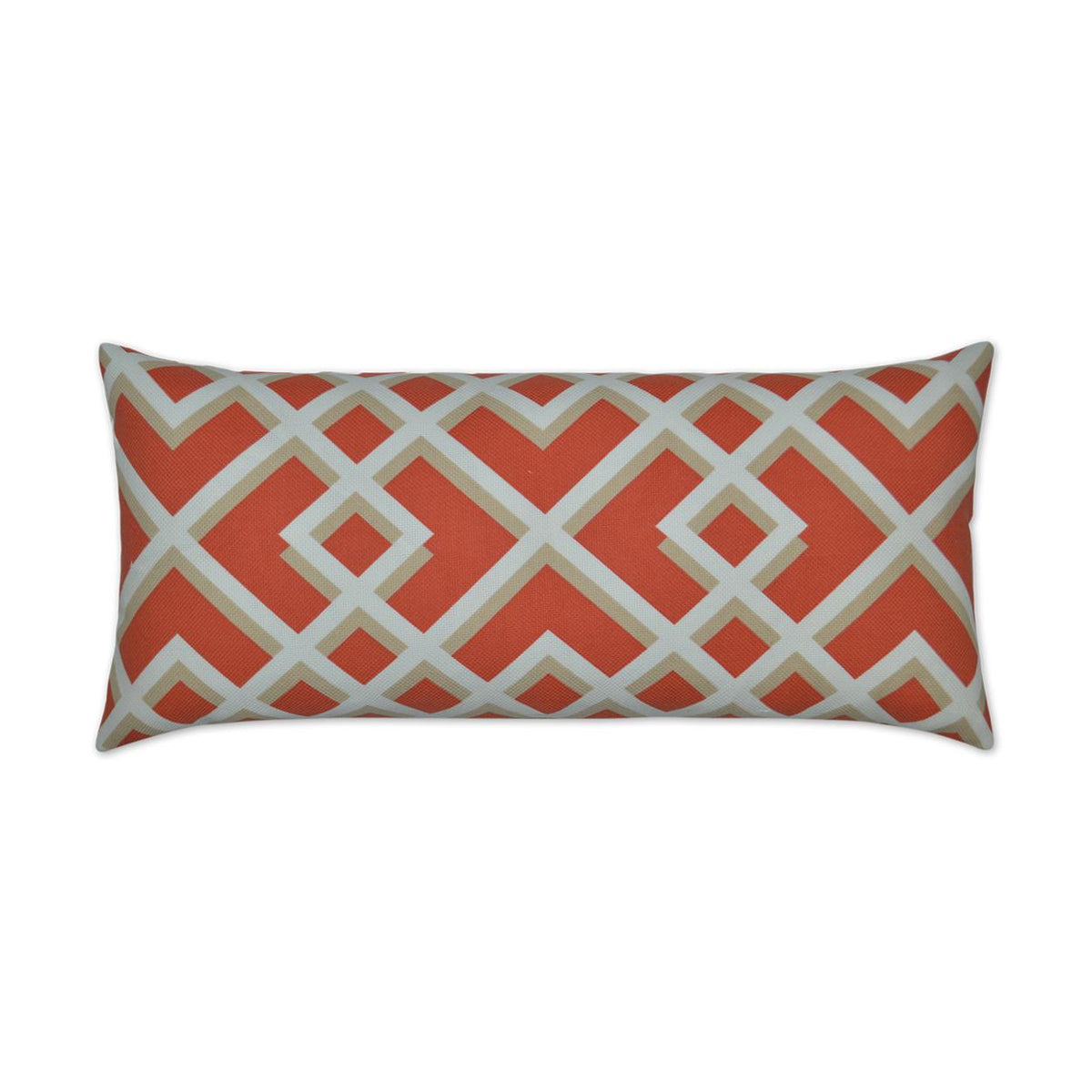 D.V. Kap Home Pergola Lumbar Coral 12" X 24" Pillow DecoratorsBest