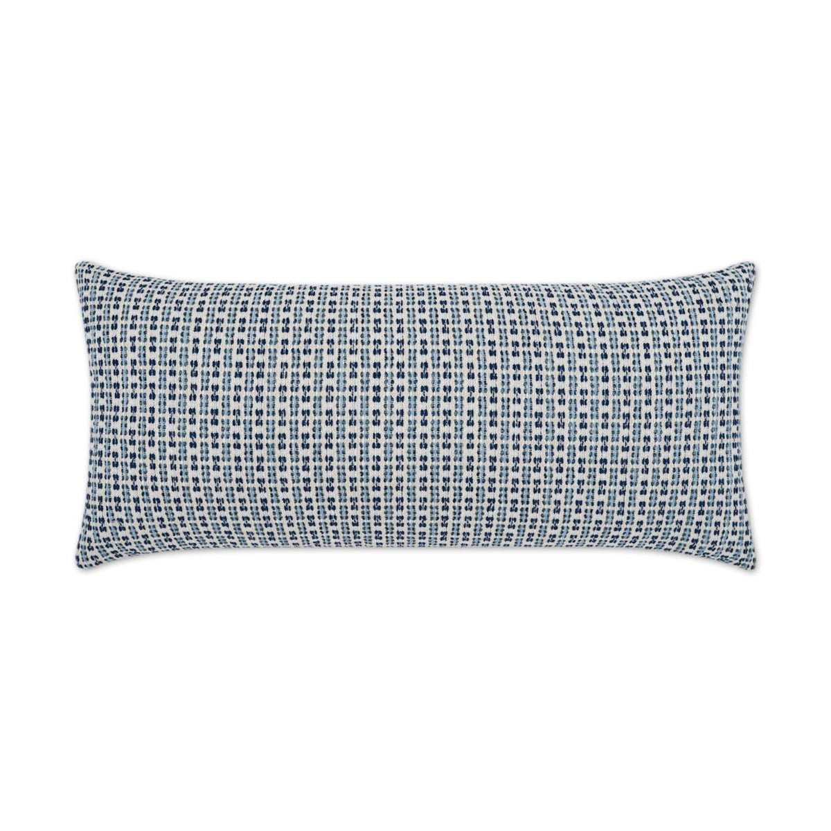 D.V. Kap Home Kittery Lumbar Blue 12" X 24" Pillow DecoratorsBest