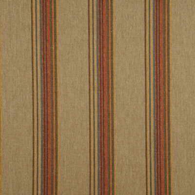 Mulberry TWELVE BAR STRIPE SAGE/SAND/WINE Fabric