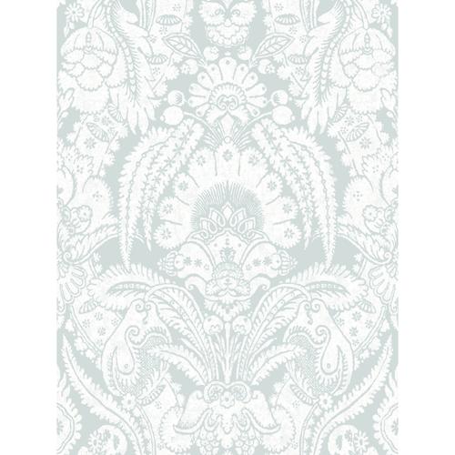 Cole & Son CHATTERTON PALE BLUE AND WHITE Wallpaper