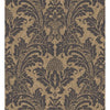 Cole & Son Blake Black And Gold Wallpaper