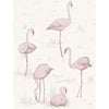 Cole & Son Flamingos Pink/White Wallpaper