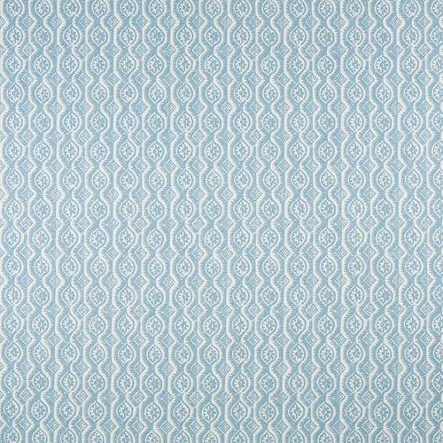 Lee Jofa SMALL DAMASK BLUE Fabric