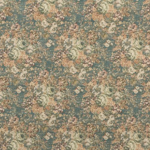 Mulberry BOHEMIAN TAPESTRY TEAL Fabric