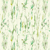 Kasmir Feathers Green Fabric