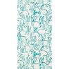 Lee Jofa Hutch Turquoise Wallpaper