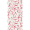 Lee Jofa Hutch Ivory/Pink Wallpaper