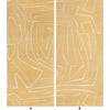 Lee Jofa Graffito Ii Golden Rod Wallpaper