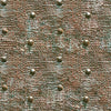 Seabrook Raleigh Rivets Copper, Teal, And Charcoal Wallpaper