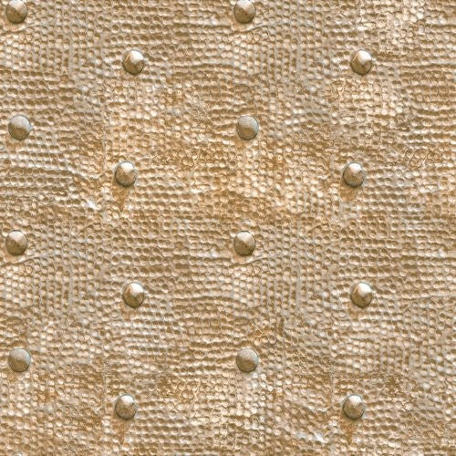 Seabrook Raleigh Rivets Gold, Cream, And Gray Wallpaper DecoratorsBest