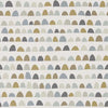 Scion Priya Charcoal/Fossil/Linen Wallpaper