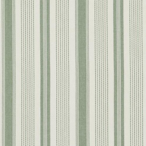 Baker Lifestyle PURBECK STRIPE GREEN Fabric