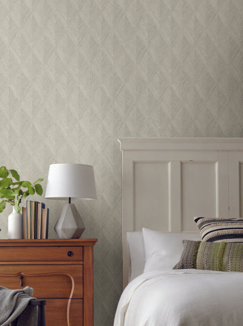Magnolia Home Belmont Taupe Wallpaper