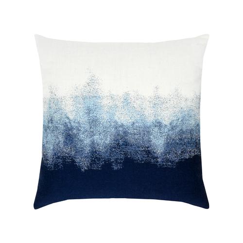 Elaine Smith Artful Midnight Blue Pillow