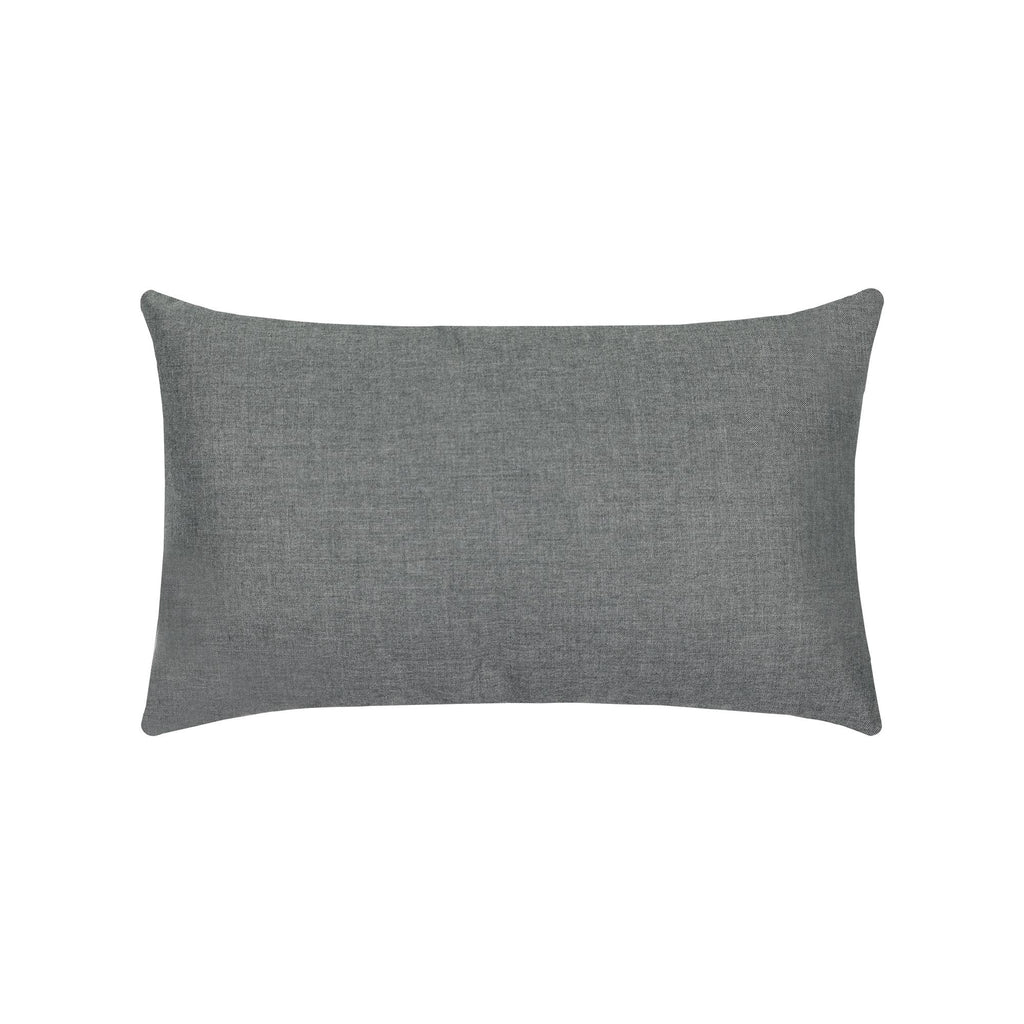 Elaine Smith Modern Oval Dune Lumbar Gray Pillow