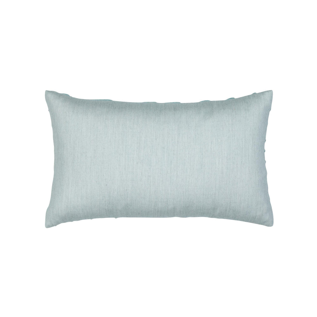 Elaine Smith Tidal Glacier Lumbar Blue Pillow