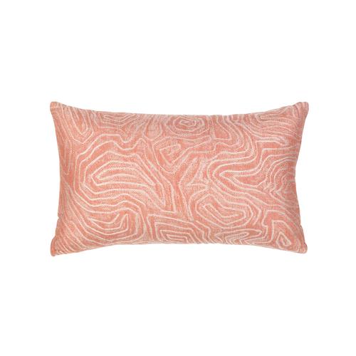 Elaine Smith Chari Spice Lumbar Red Pillow