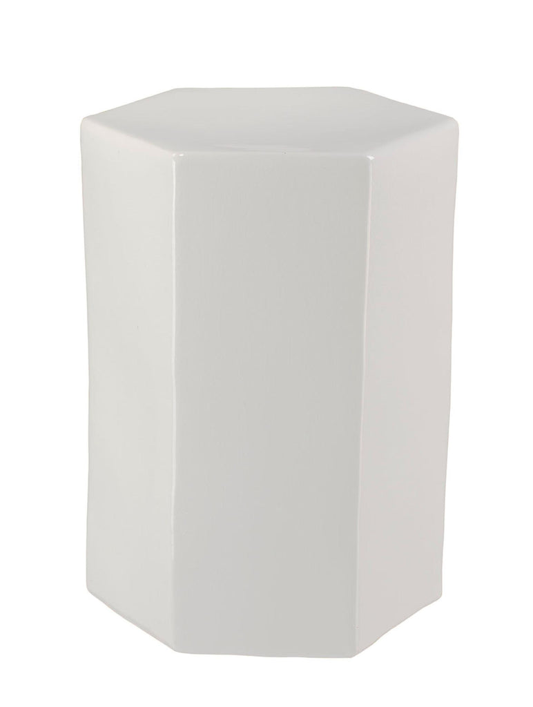 Jamie Young Porto Side Table White Furniture