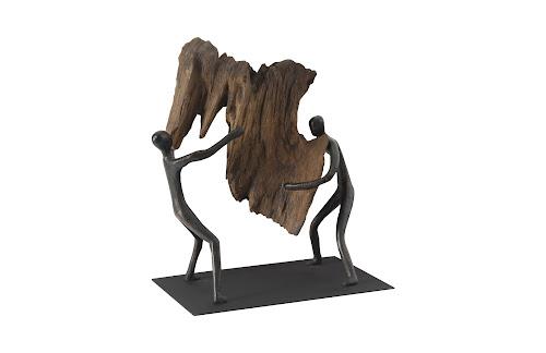 Phillips Atlas Tabletop Sculpture Freeform High Lift With Base
