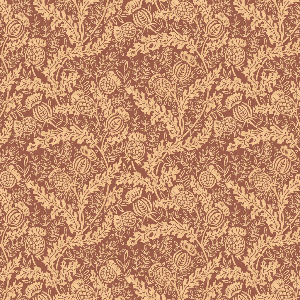 Mulberry MULBERRY THISTLE PLUM Wallpaper