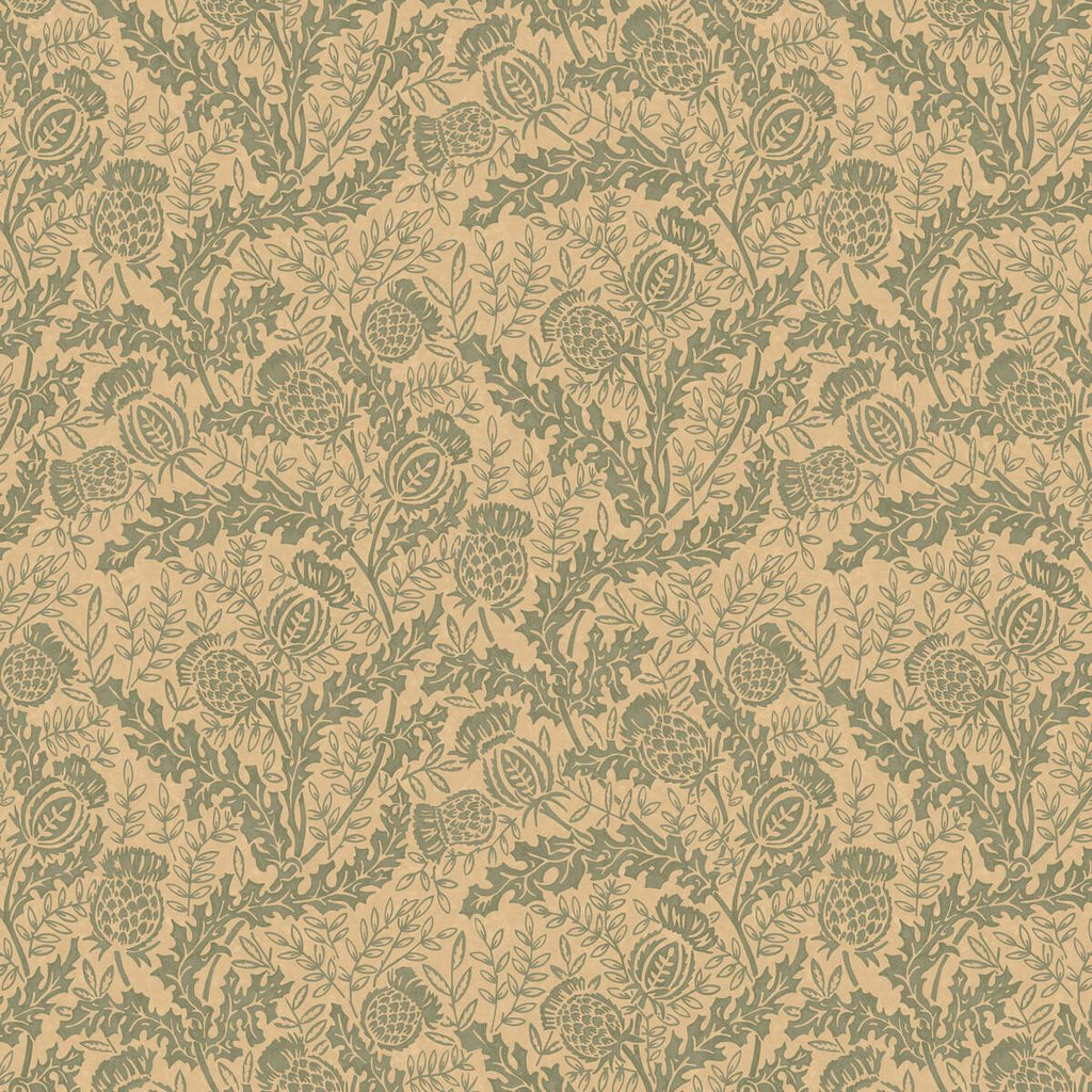 Mulberry MULBERRY THISTLE TEAL Wallpaper