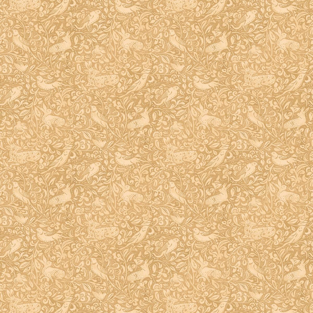 Mulberry HEDGEROW PARCHMENT Wallpaper