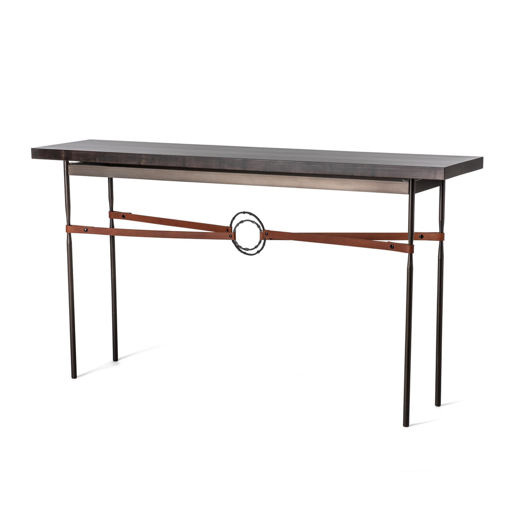 Hubbardton Forge Equus Wood Top Console Table