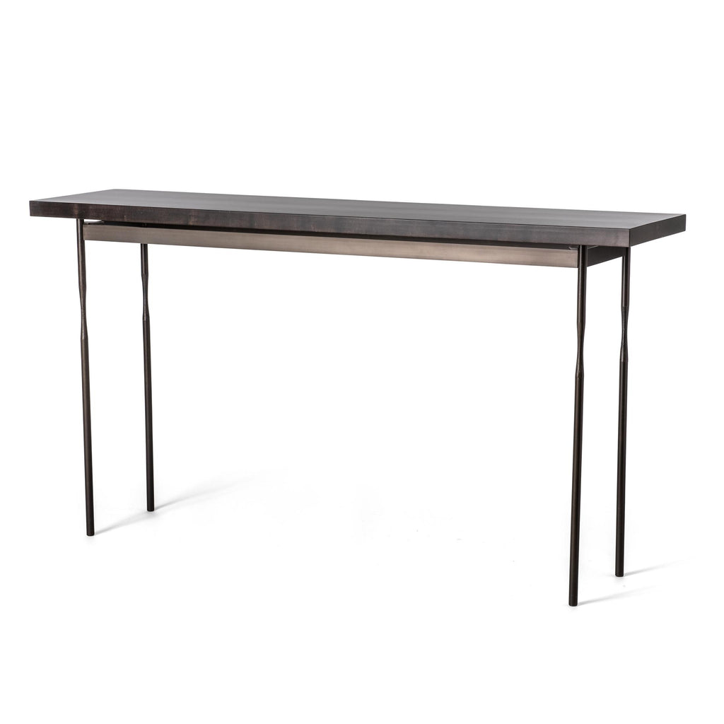 Hubbardton Forge Senza Wood Top Console Table
