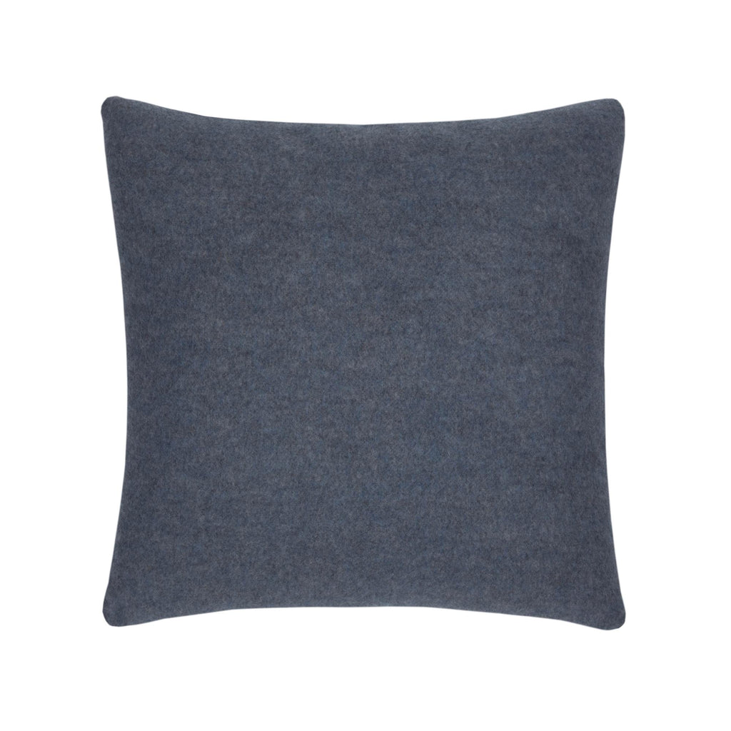 Elaine Smith Luxe Slate Blue Pillow