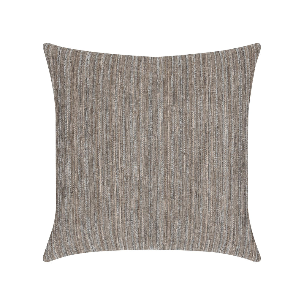 Elaine Smith Luxe Stripe Pewter Gray Pillow
