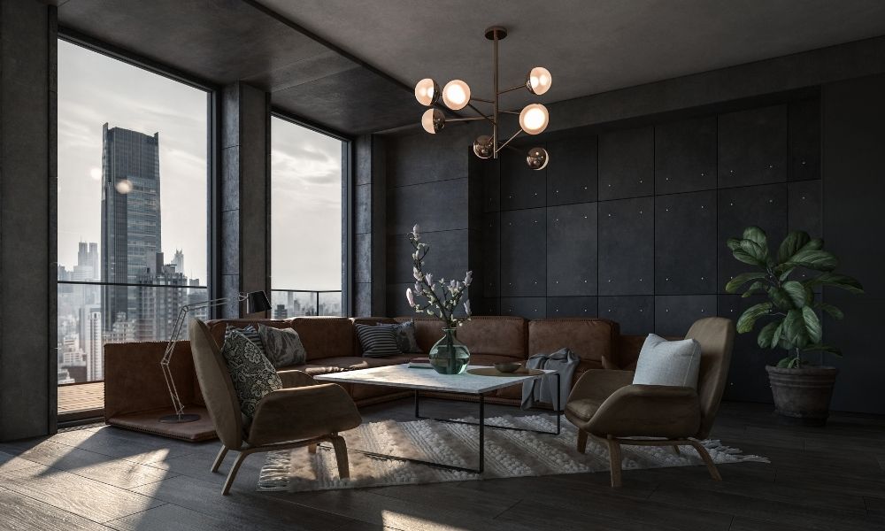 Design Tricks To Brighten a Dark Room