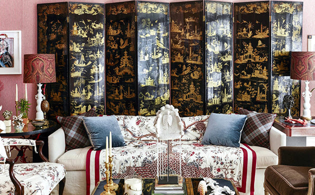 A Chinoiserie Inspired Room