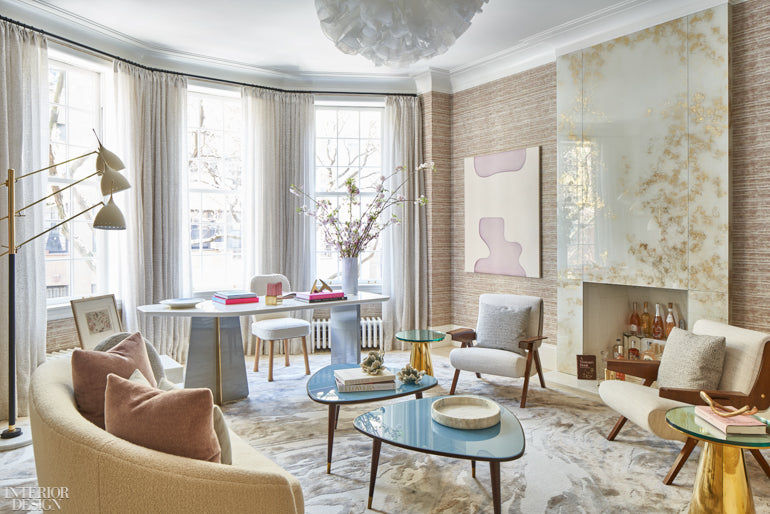 Contemporary living room Kips Bay 2019 Eve Robinson 