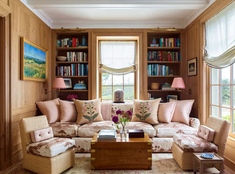 A HISTORIC BLOCK ISLAND DEN IN A HOME RESTORED BY MILES REDD & GIL SHAFER