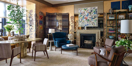 Alan Tanksley Designed The Club Room For Kips Bay