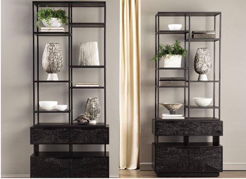 Bookcases, wood bookcases, metal and wood bookcases