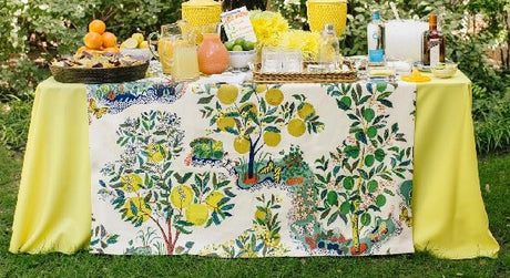 Schumacher Citrus Garden Primary fabric Kimberly Schlegel Whitman