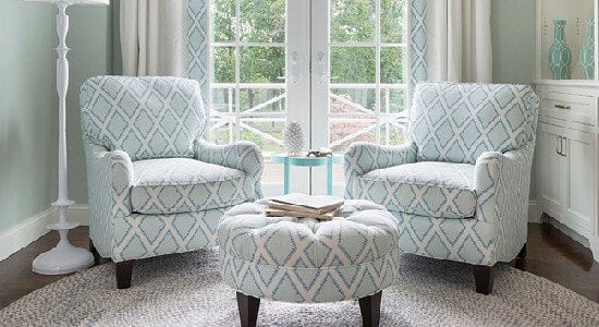 Kravet Brookhaven chambray fabric